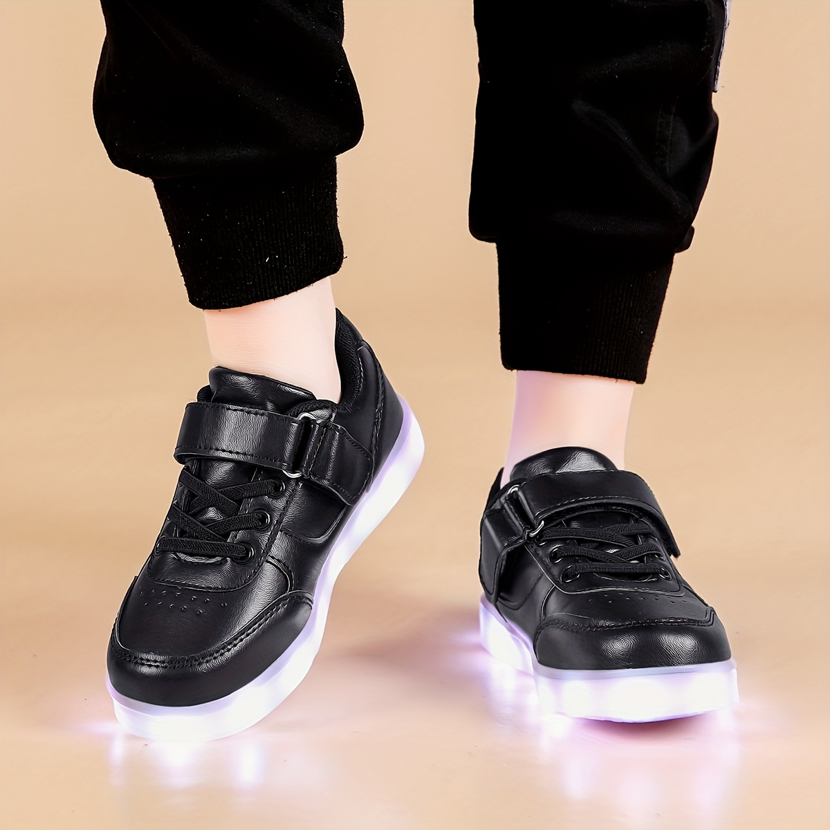 cool fashionable children's luminous board shoes street Temu