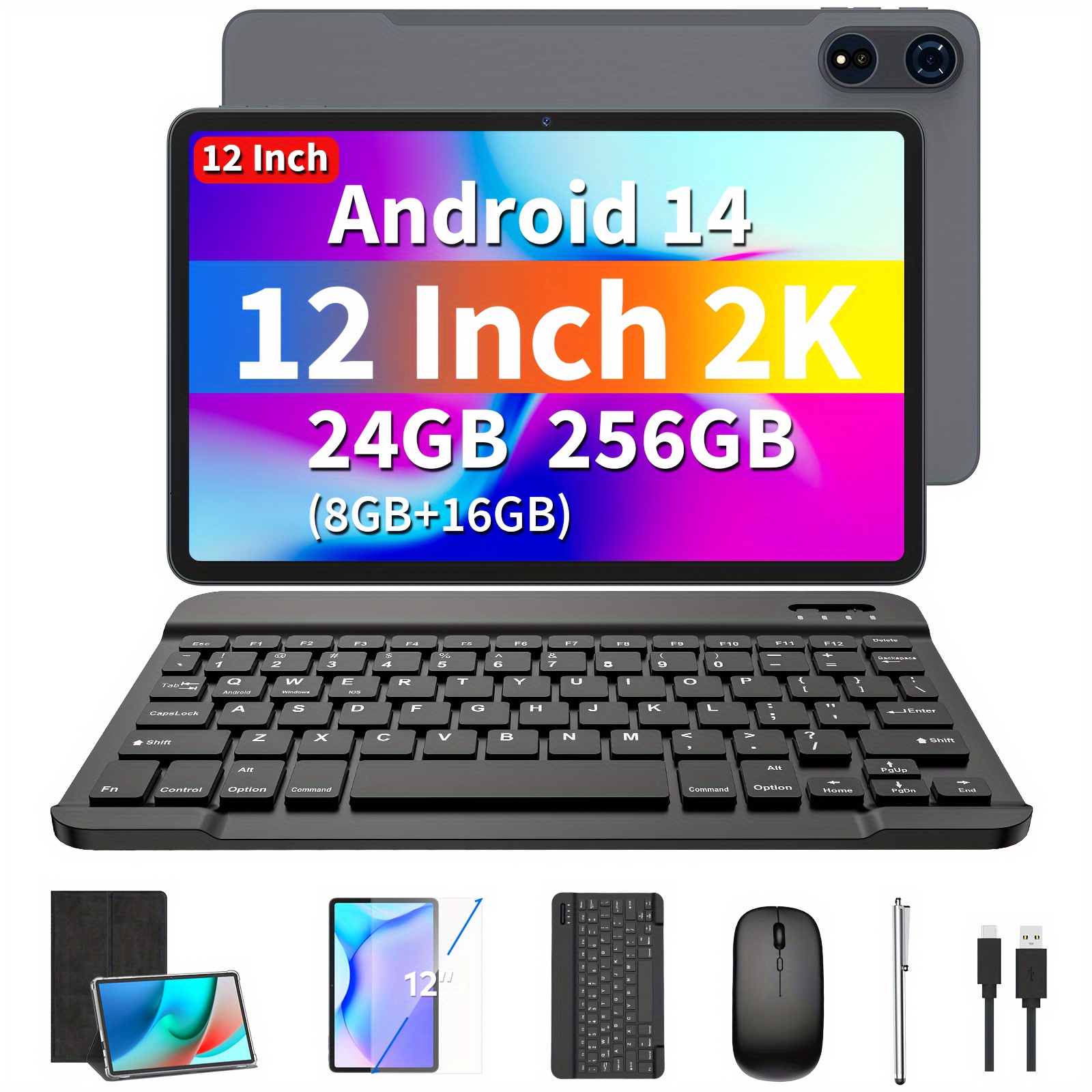 【未使用品】Android14 タブレット キーボード マウス 保護ケース付き Amazon.co.jp: BMAX I10 Plus キーボード HotLight HTLC10WH