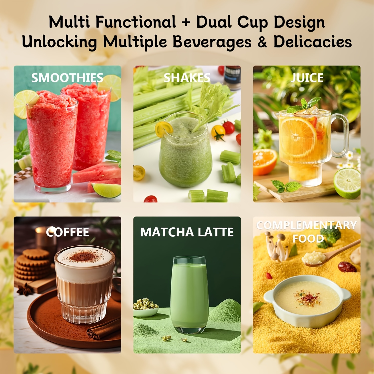 portable electric juice cup set with dual cups usb charging lithium battery powered multi purpose for home dorm travel outdoor   for smoothies shakes rechargeable fruit juicer round plastic under 1l capacity details 2