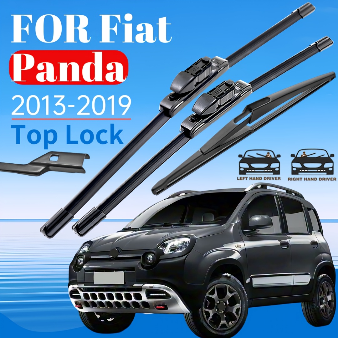 TEMU Set tergicristalli anteriore e posteriore per dal 2013 al 2019 - Spazzole tergicristallo 24"+15"+11" (per guida a e a sinistra)