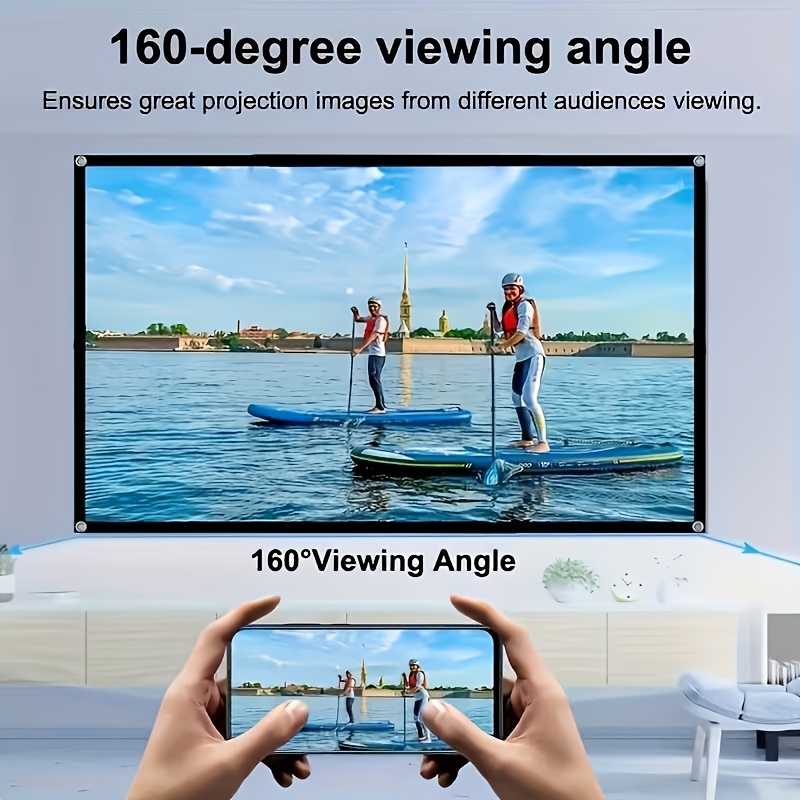 40-Inch Portable Foldable Projector Screen