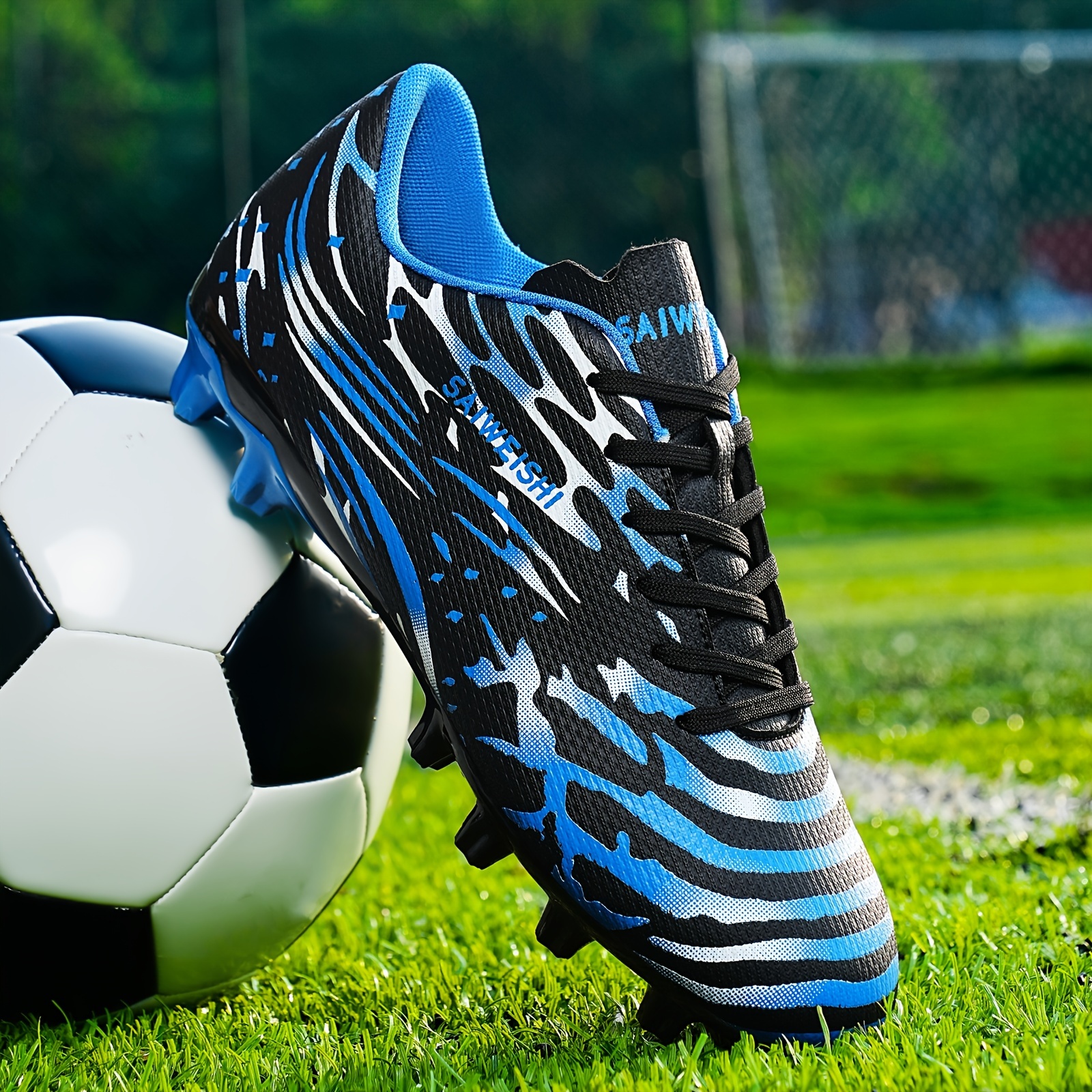 tacos fútbol hombre zapatos entrenamiento profesional tacos Temu