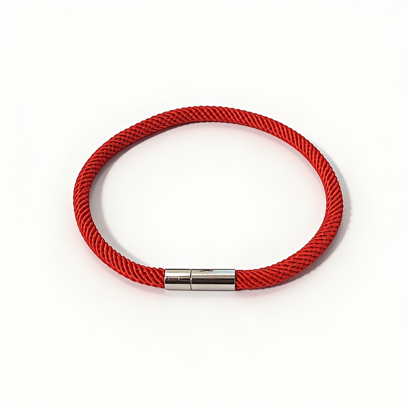 TEMU Set de pulseras de cuerda trenzada de 1/2/3 piezas, con cordón de nailon de estilo bohemio para hombre, pulsera de , como pulsera para pareja o