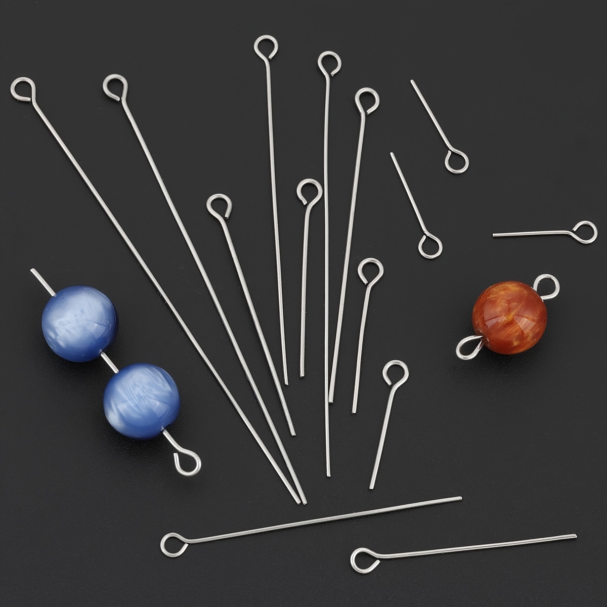 150pcs DIY Stainless Steel Jewellery Making Head Pins