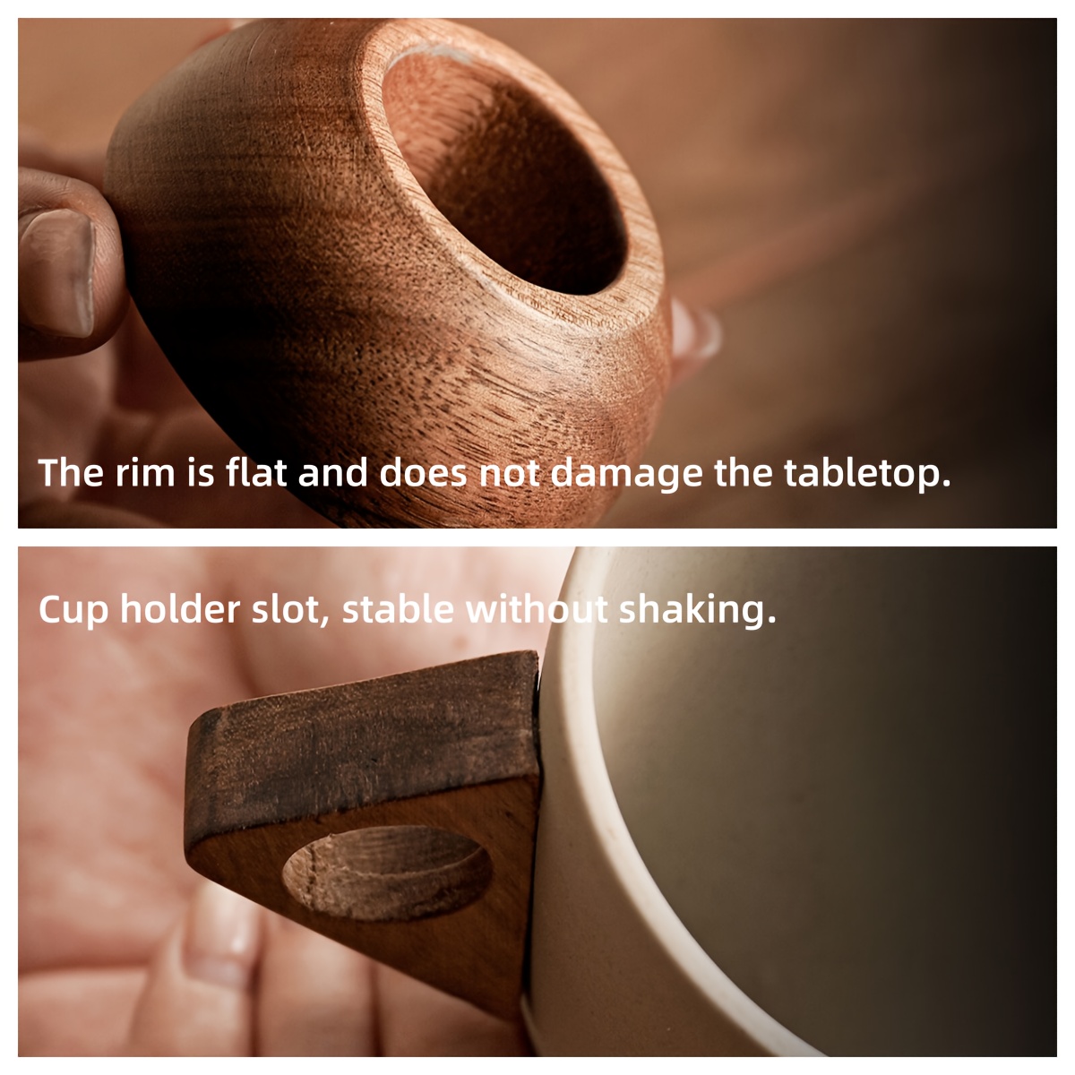 Small coffee cup with bottom funnel shape, Japanese retro style latte art coffee set 9