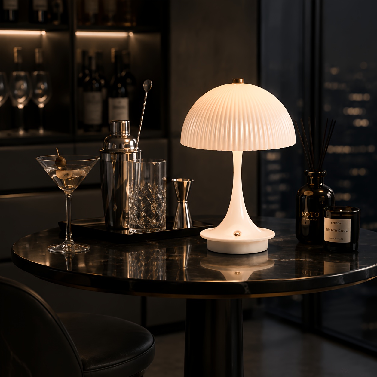 LED Intelligent Rechargeable Desk Lamp with Touch Control