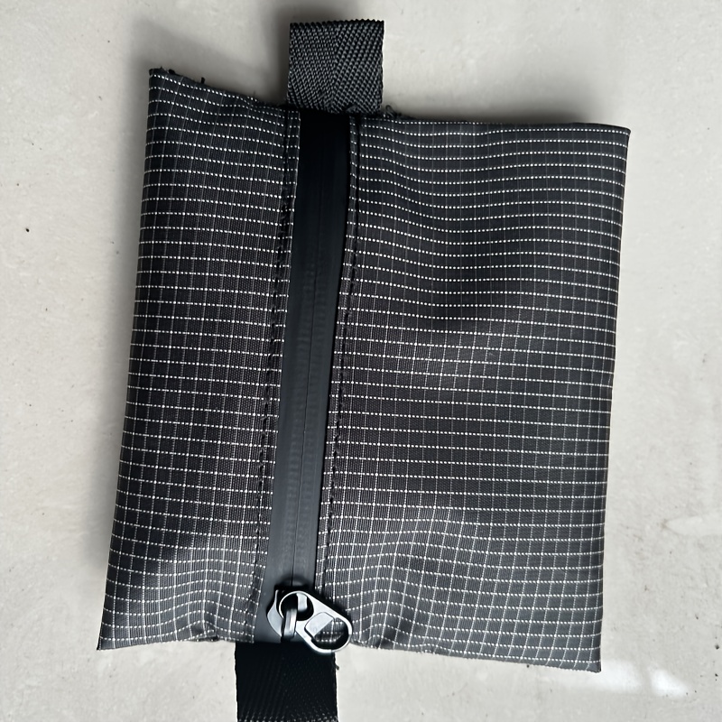 Kosibate Hdpe Mesh Wallet, Zippered Coin Pouch With , Essential Hiking Gear Organizer Bag, Durable Edc Storage Pouch