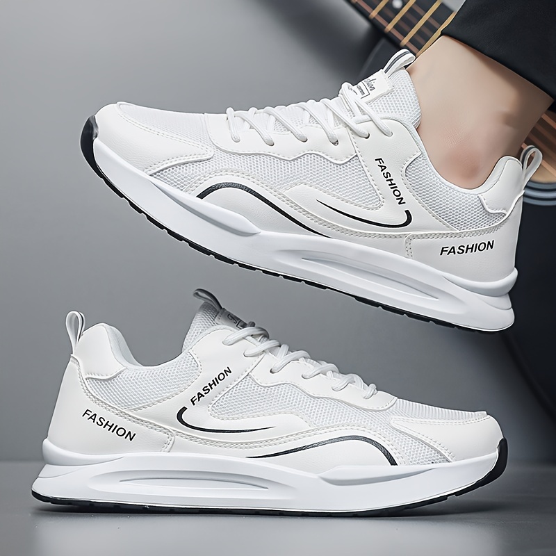 Men's Trendy Color Block Non Slip Jogging Shoes, Comfy Sneakers For Outdoor Training, Traveling, All Seasons