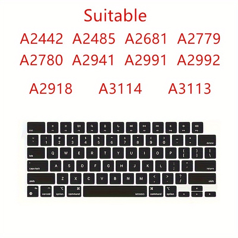 

Ultra-thin, High-clarity Tpu Keyboard Cover For /15 & Pro 14/16 - Compatible, Washable Protector Skin