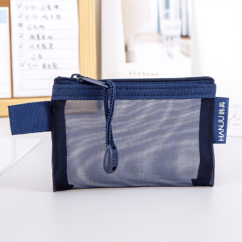 TEMU Set di 10 sacchetti portamonete in rete personalizzati con design portatile a cerniera, e per . Ideali per i viaggi e ottimi come regalo per