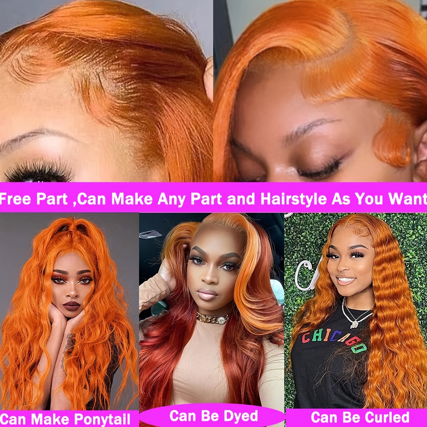 Dark Root Brown Body Wave Glueless Wigs 13x4 Lace Front Wigs Temu