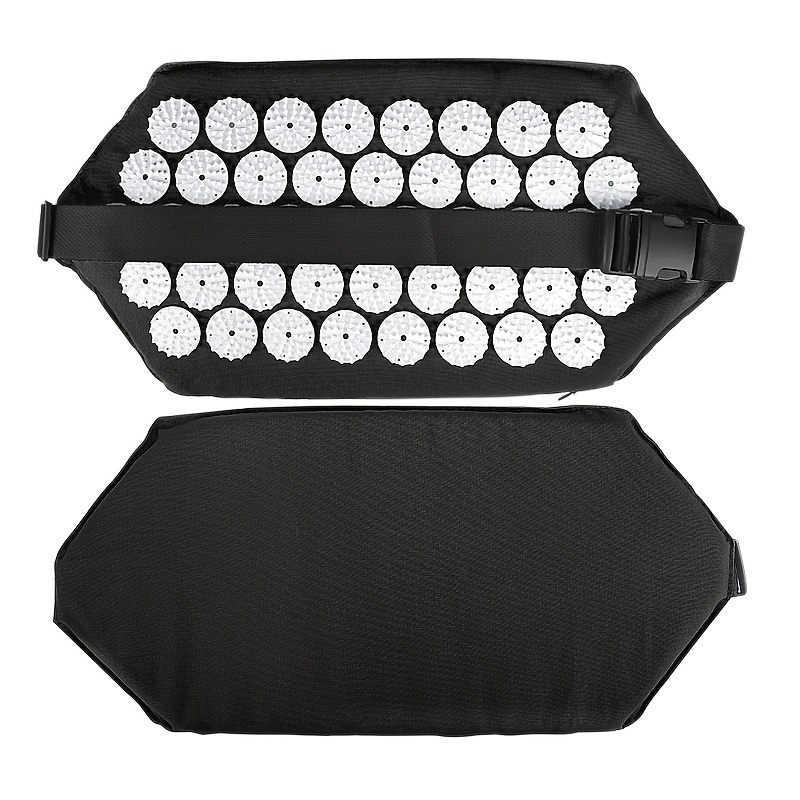 Image of Spiked Massage Waist Belt, Adjustable Spiked Waist Support For Abdominal And Back Massage, Spiked Waist Cushion For Sports And Yoga