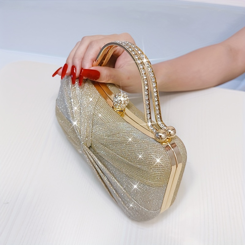 womens evening clutch purse simple elegant design purse Temu