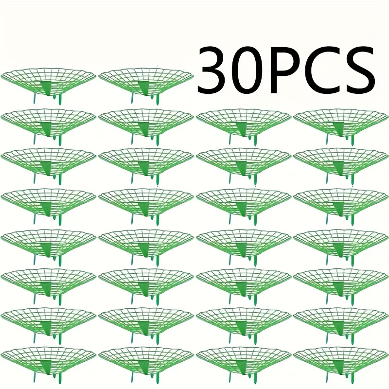 TEMU 30 Strawberry Planting Racks To Protect The Safe Development And Growth Of Strawberries, Plant Support Racks, Folding Racks And Flower Racks