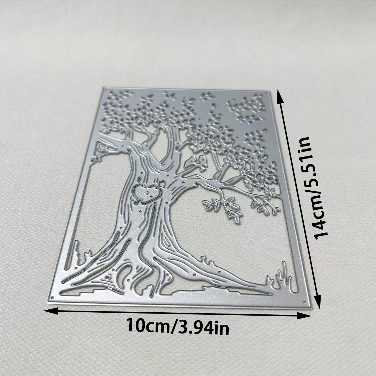 TEMU 1pc Metal Die Cut, Diy Scrapbooking Embossing Stencil, Handmade Greeting Card Making Metal Cutting Dies, Gift Card Making Tools