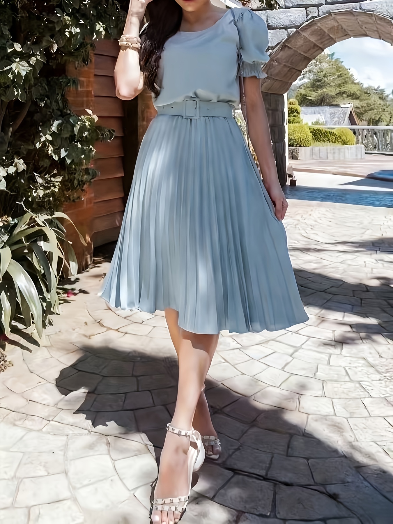 ladies 2 piece dress suits Alexa White 2-Piece Promo Suit main image 0