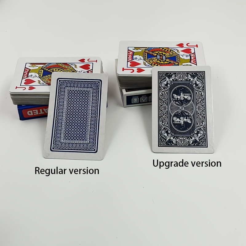 Premium Thickened Playing Cards for Family Game Night - Durable, High-Quality Poker Deck with Unique Designs, Perfect for Halloween, Christmas, Valentine's Day & April Fools' Day Parties