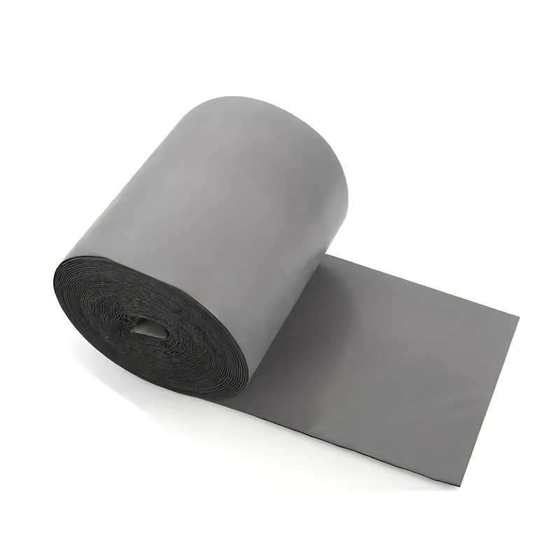 Image of Heavy-duty Self-adhesive Tape Suitable For Outdoor Roofs & Containers - Peel-and-stick Protective Film, Cut-to-size Roll (10cm X 11m),, Corrosion-resistant, Leakproof Coating For Roofs, Tanks