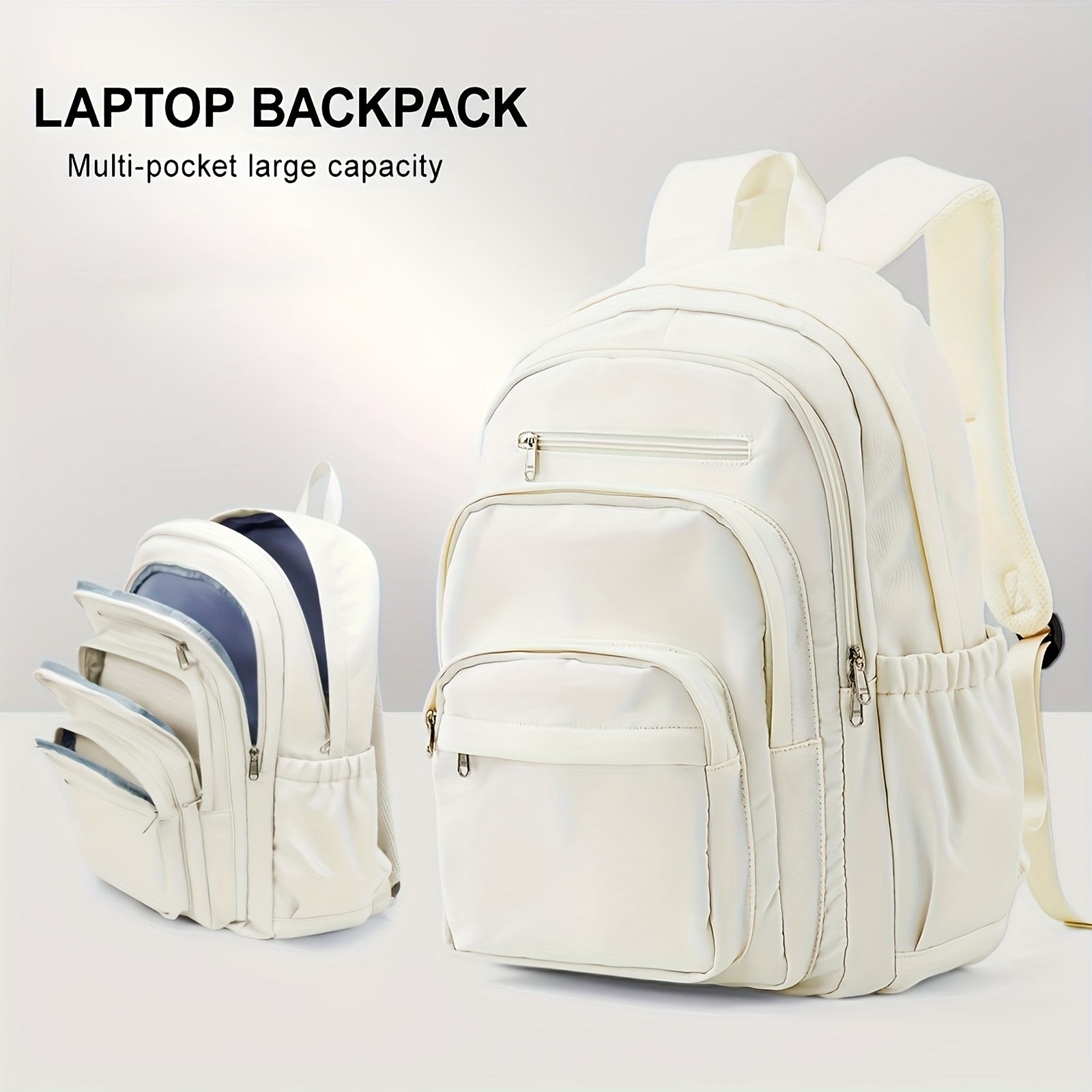 

Large Capacity Schoolbag, High School Students College Students Backpack, Trendy Backpack