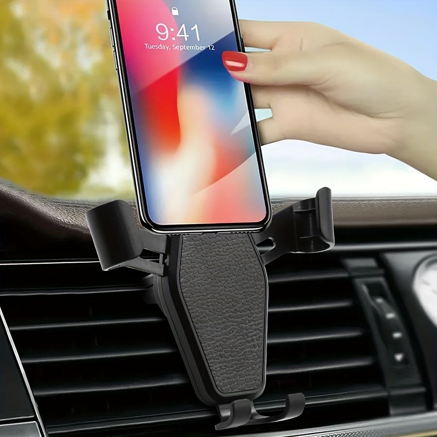 TEMU Universal Car Navigation Phone Holder - Stable , Anti-shake, Air Vent Mount - Adjustable, For All Smartphones - Factory Wholesale Bulk Deal