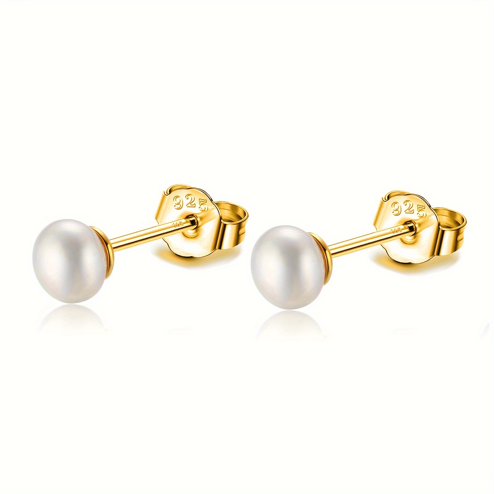 

Pair Of Earrings S925 Silvery Pearl , Elegant And Sophisticated Pearl