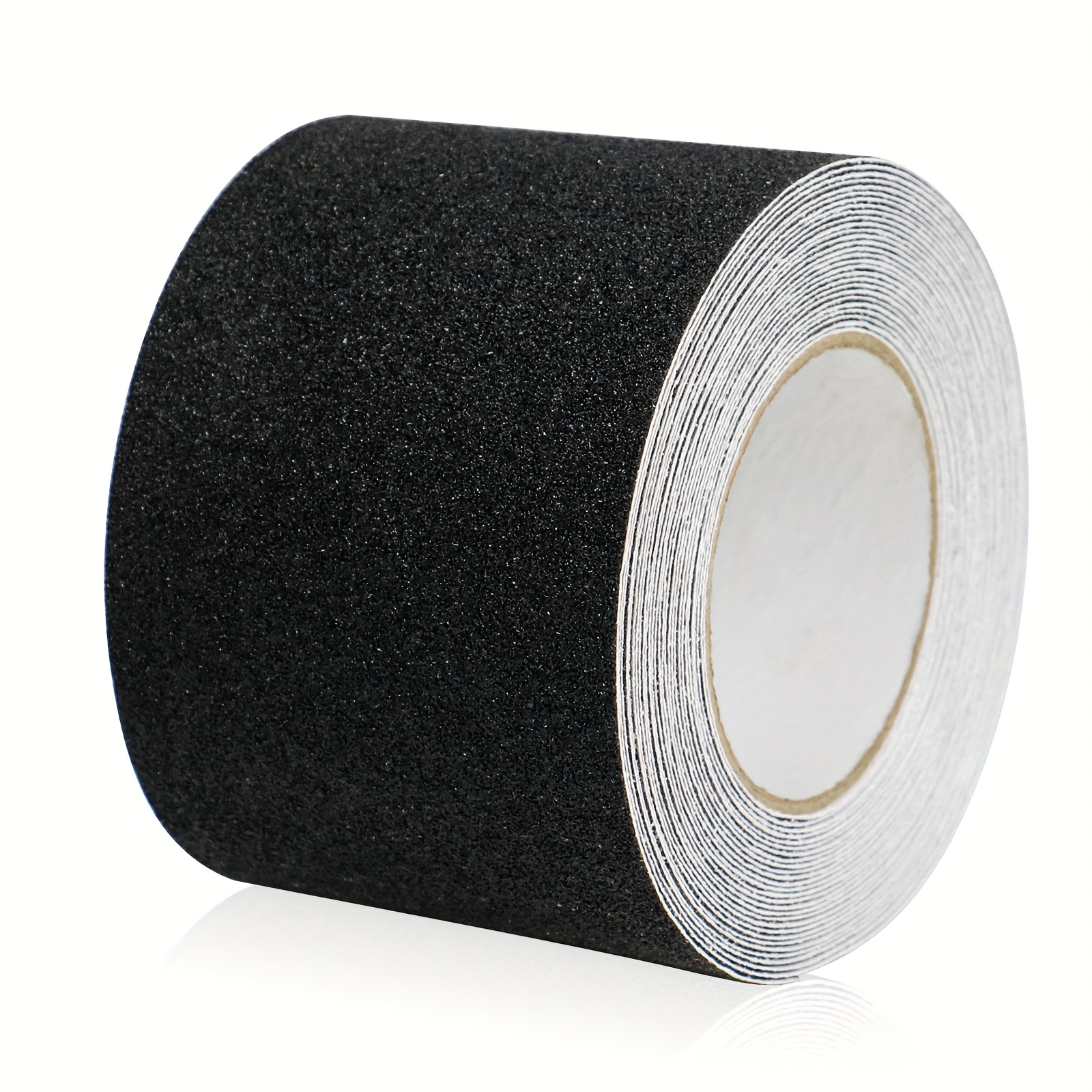 E-shop PACK 1 Rolle Anti-Tape, 100MM X 10M, Großformatiges, rutschfestes Sicherheitsband, 80 Körnung, hochfeste, rutschfeste Ausführung für Treppen,