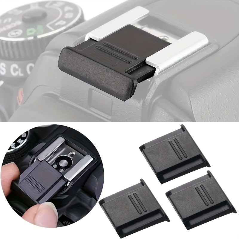 3pcs   shoe cover hot shoe protectors camera accessories for sony mirrorless cameras protect the hot shoe  