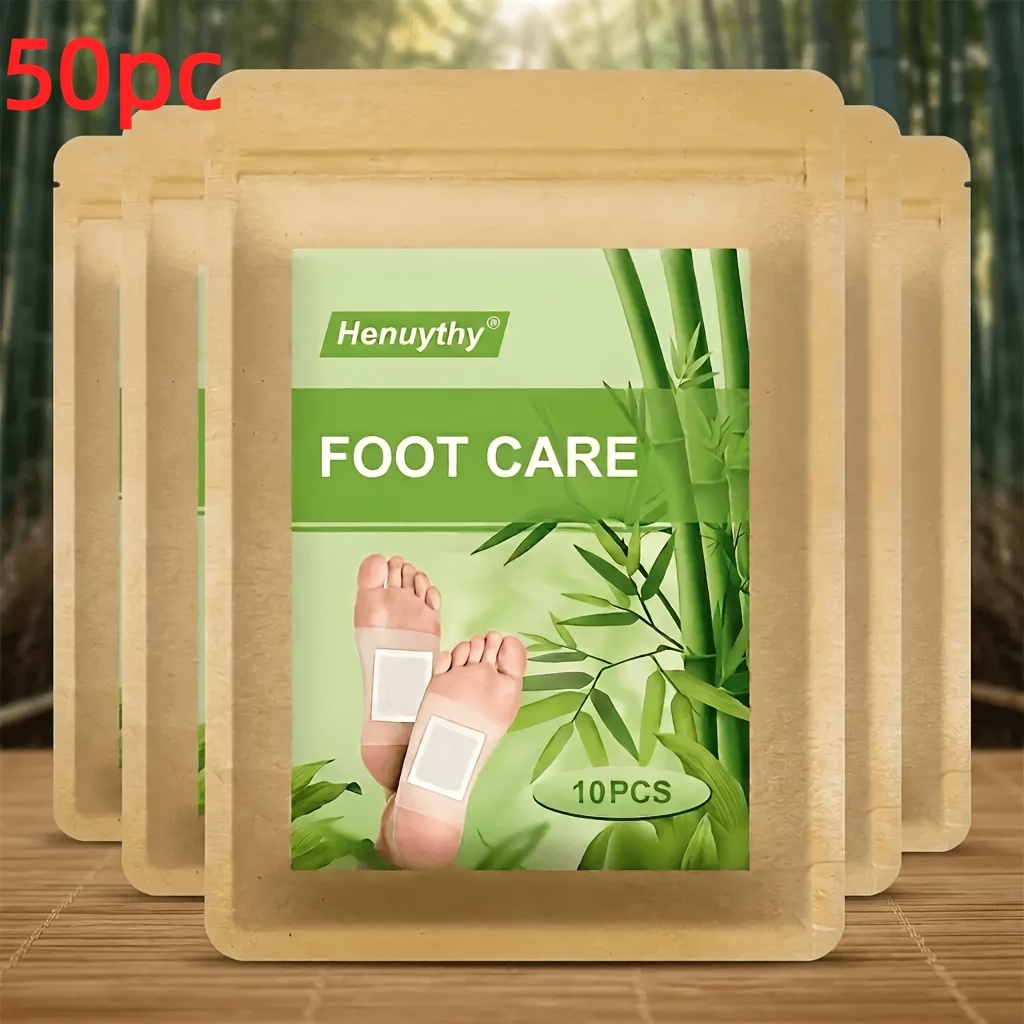 50pcs Foot Pads, Relaxation Gifts, Suitable For Home, Office, Daily Life(5 Pack)