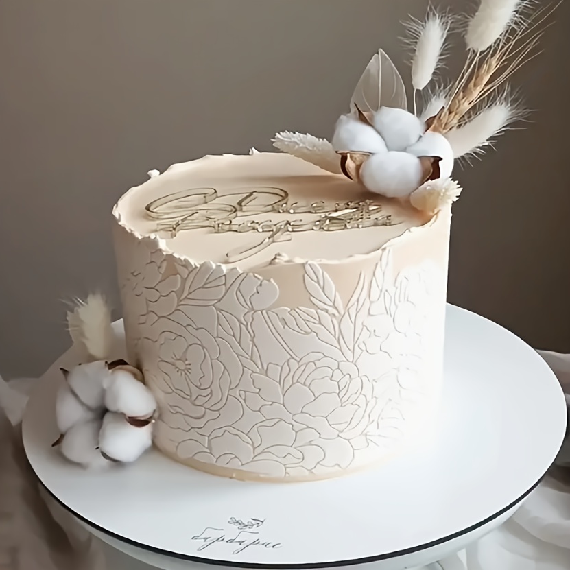 Wedding Cake Lace Mould Fondant Lace Moulds For Cakes Rose Flower