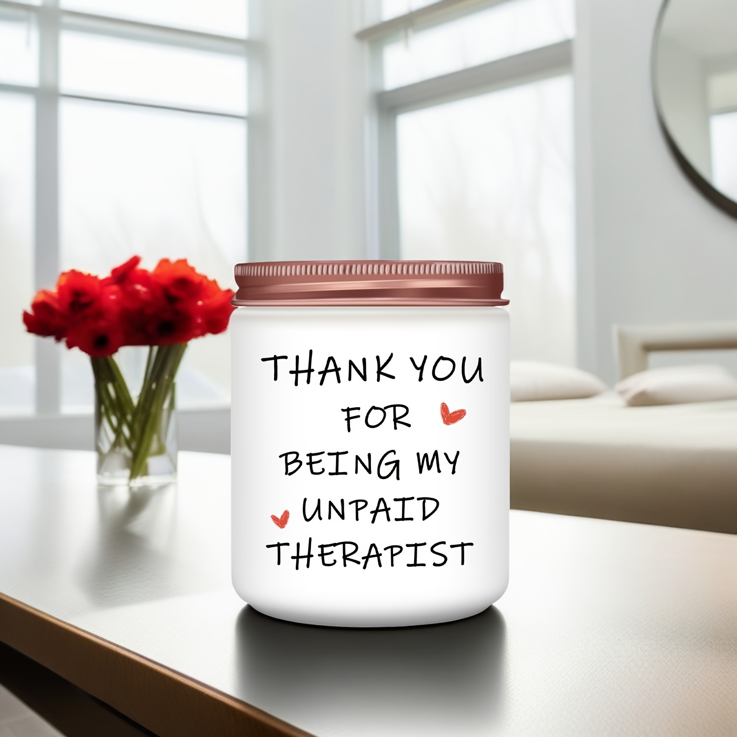 

Lavender Scented Candles, Friend Gifts For Her, Thank You Gifts For Women-funny Birthday Thanksgiving Valentines Gifts , Coworkers Teacher Boss Employee Appreciation Candle Gifts 9oz