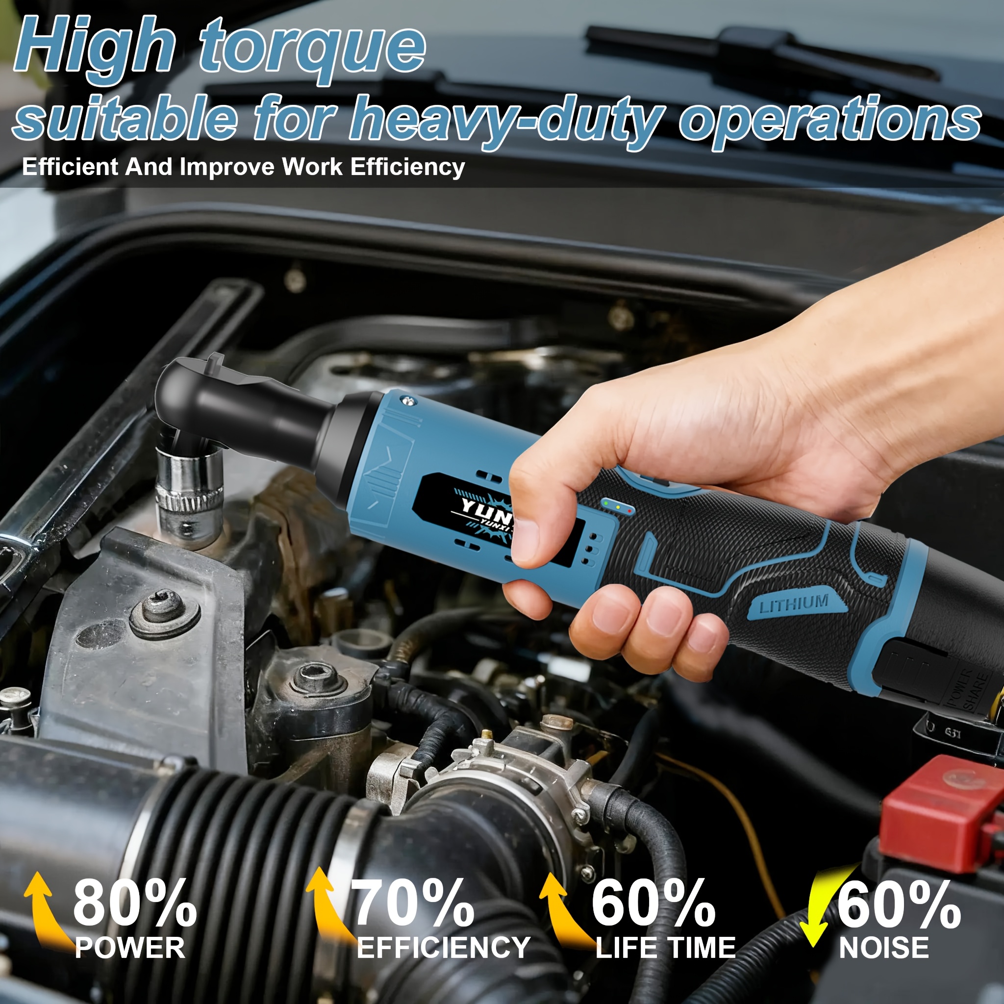 wireless electric ratchet wrench set brushless electric ratchet wrench 12v wireless ratchet kit car repair screw and nut removal angle charging wrench with battery and quick charger suitable for home and car repair is a holiday gift for men