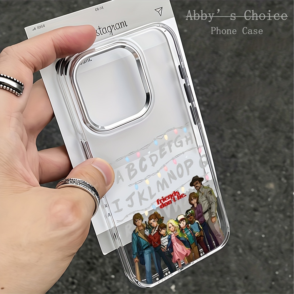 s strangers things phone case suitable iphone 17 16e 16 15 - Temu Mauritius