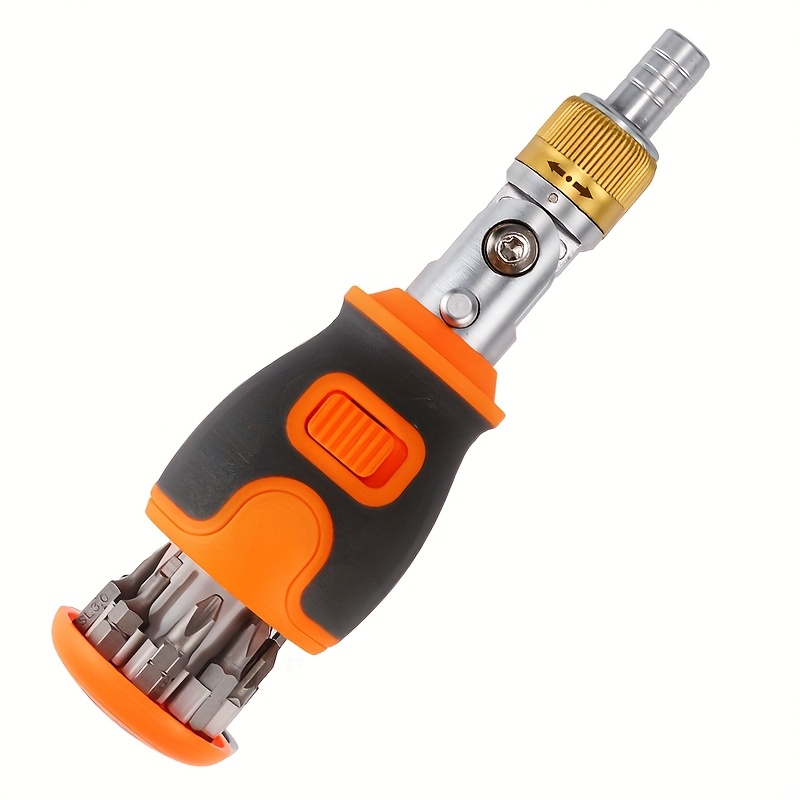 Image of Multi-angle Ratchet Screwdriver Phillips Slotted Specialty Bits