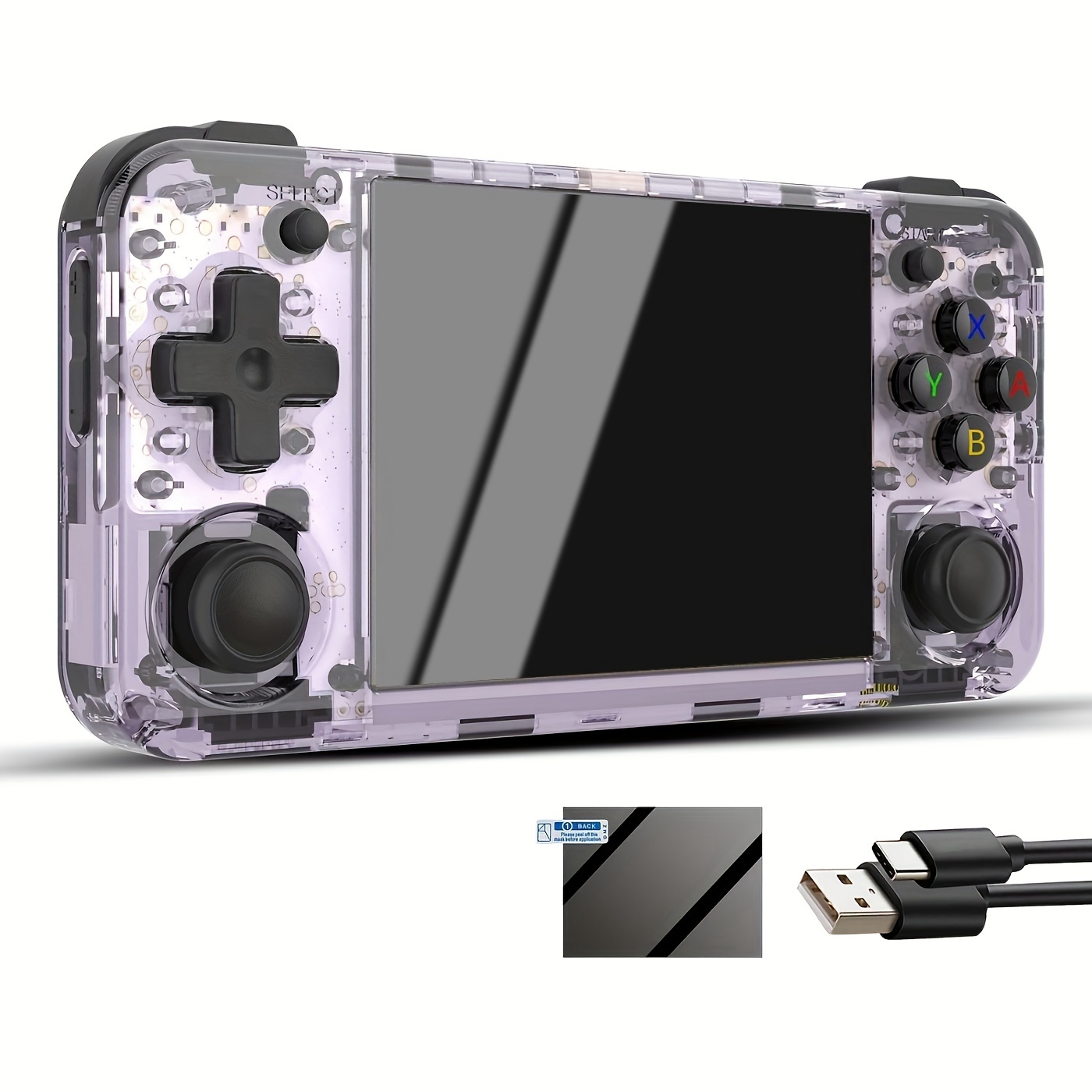 

Anbernic Handheld Game Console, 3.5 Inch Ips Screen Linux System Built-in 64g Tf Card, Support 5g Wifi And Other Outputs.