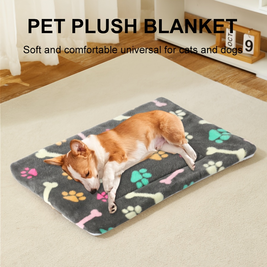 

Cozy Bed For - Washable, Fluffy Kennel Mat | Ideal For Small To Medium Breeds, Small Dog Bed