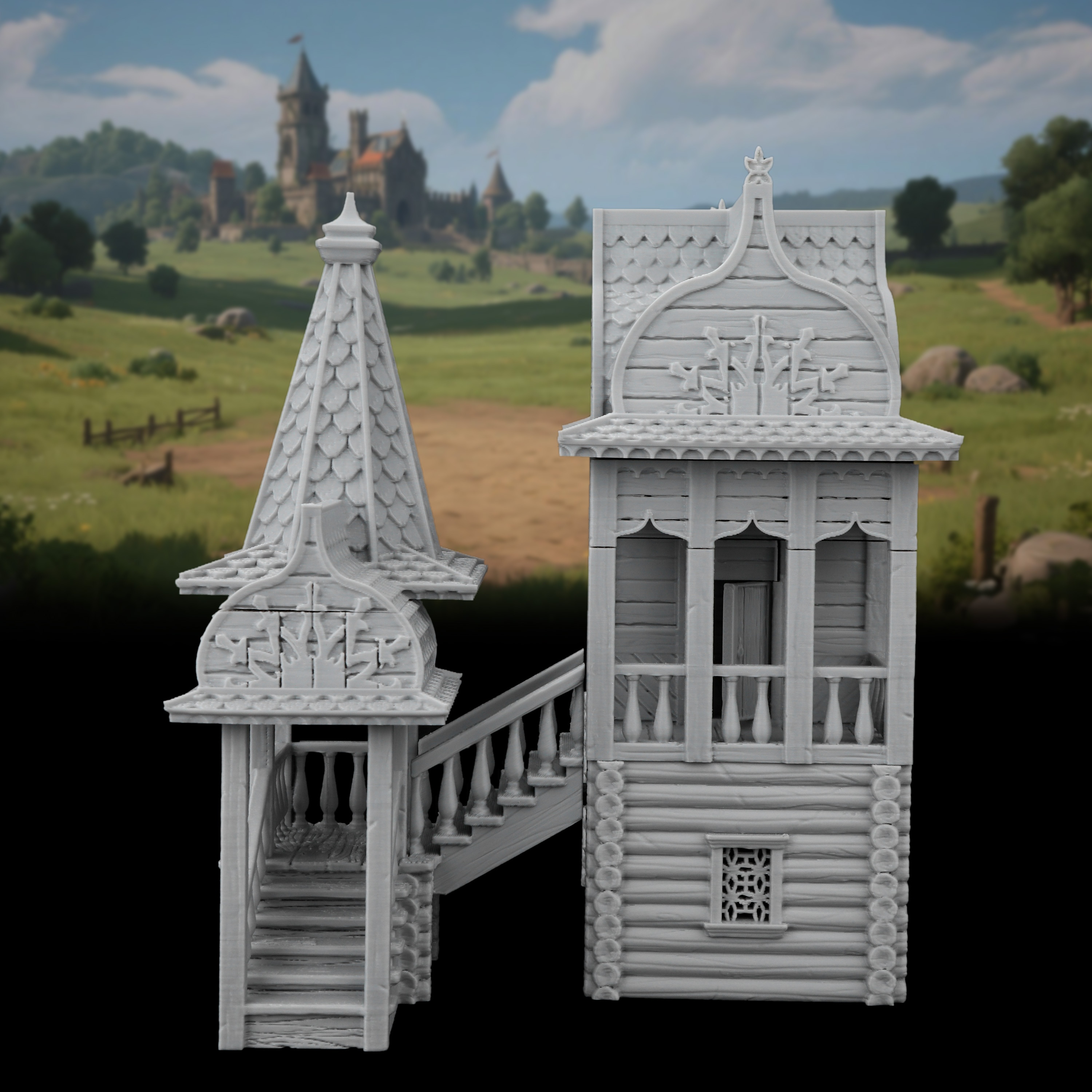 Gorgeous Building Terrain Model for RPGs