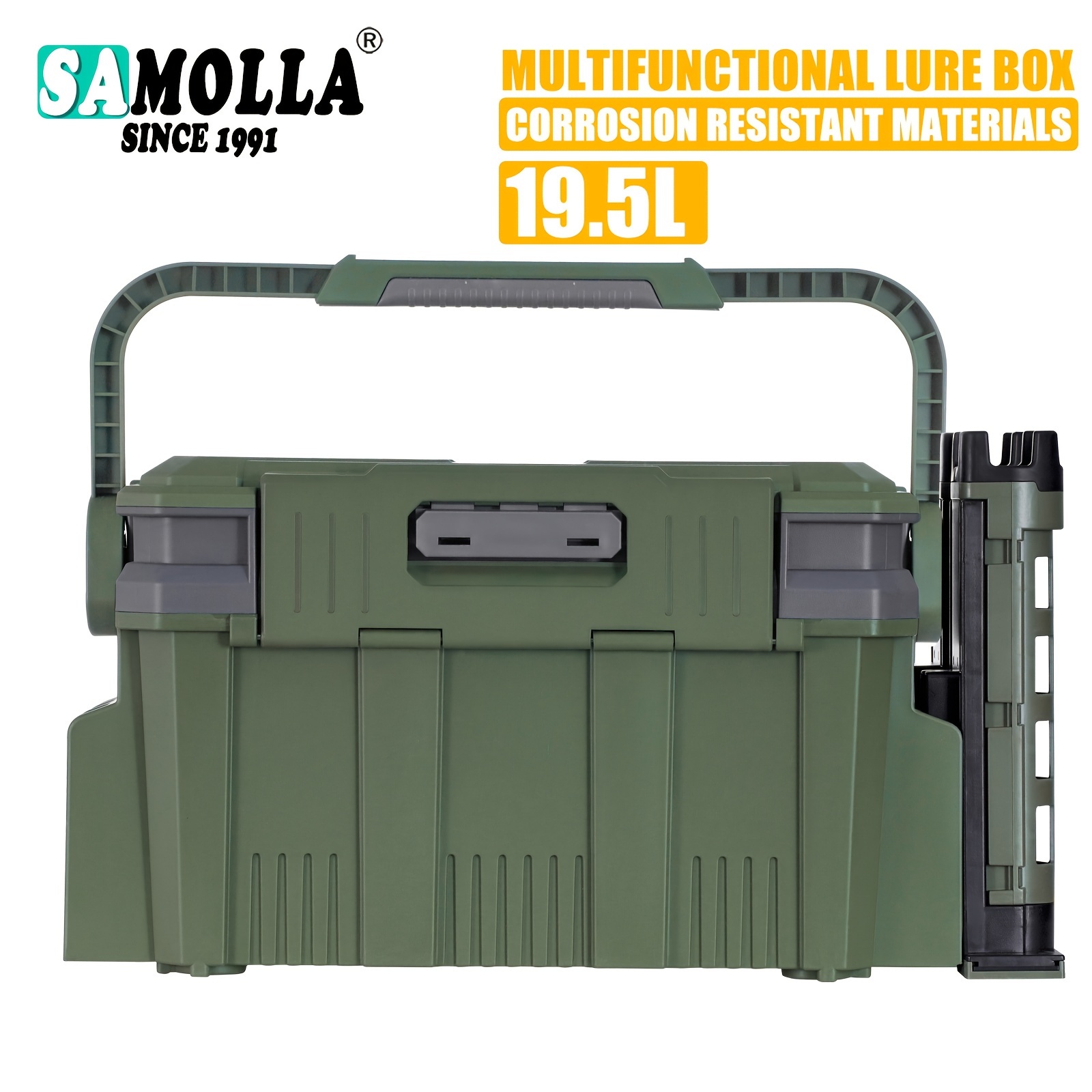 Multifunctional Fishing Tackle Organized Box Portable Multi - Temu Australia