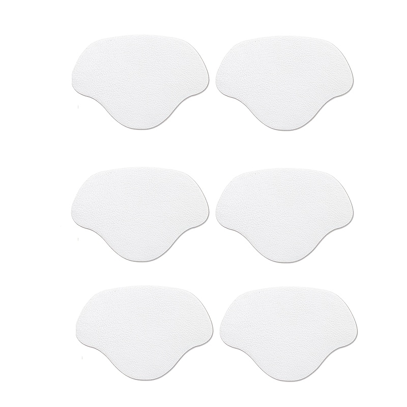 6pcs Heel Wear Repair Patches, Shoe Liner Repair Patches, For Mesh Shoes, Shoes, Sneakers, Flat Shoes, Anti-blister Heel Pads, Shoe Repair Patches, Suitable For Trainers, Shoes