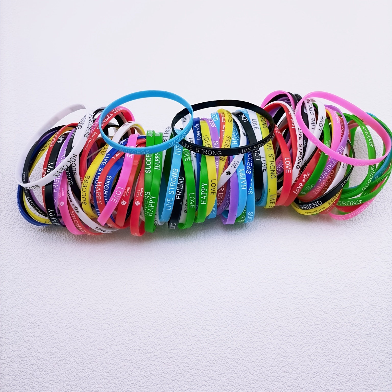 Braccialetti Silicone Ucraina 10 Pezzi - Bandiera Giallo-Blu - Per Sostenitori E Amanti Della Pace - Foto 7