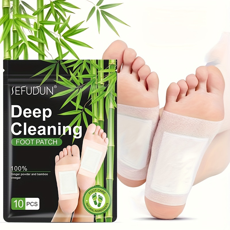 

Deep Cleaning Foot Pad With Ginger Wormwood Bamboo Extract, Foot Care Patch For Foot Spa