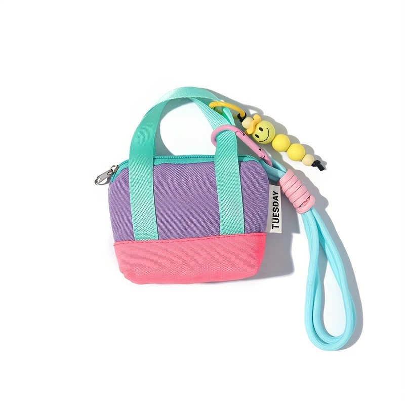 E-shop Dopamin Handtasche Kopfhörer-Etui Organizer Tasche Kabelschutz Aufbewahrungstasche Münz- Kartenhalter