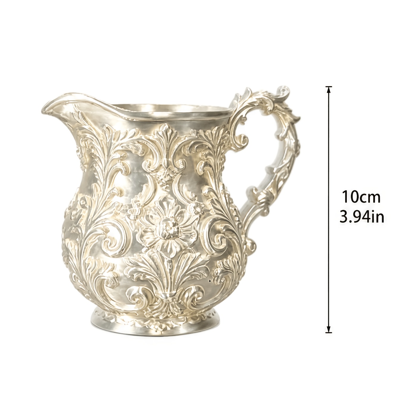 TEMU 1pc, Vintage Baroque Carved Water Bottle//vase, Suitable For Centerpiece Decoration, Weddings, Restaurant And Home Décor Gifts. A