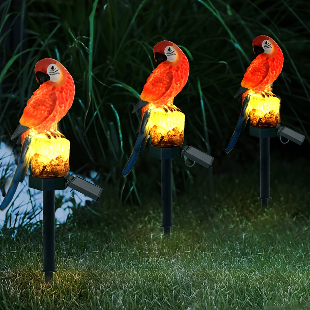 

Solar Parrot Lights Led Outdoor Lighting Decorative Landscape Lights, Solar Garden Lights, Lawn Lights, Atmosphere Lights, Waterproof For Yard Garden Villa Path