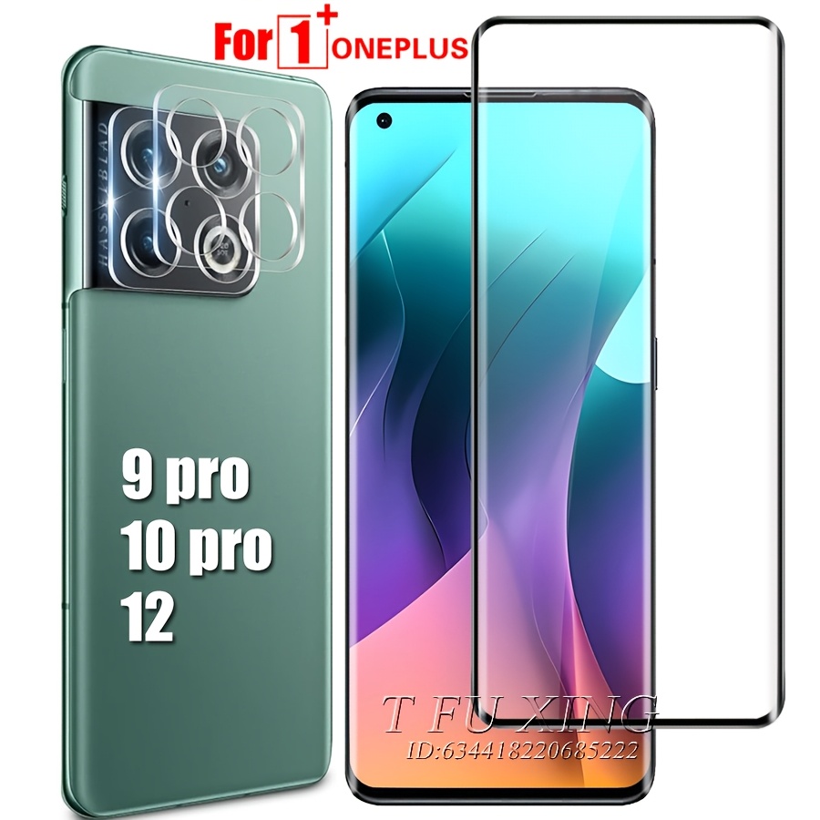 TEMU (1 1 Pack) Oneplus 3d Curved High Definition Glass Film Suitable For /10 Pro/12 Users, 1pc Transparent Glass Screen Protector, With 1pc Camera