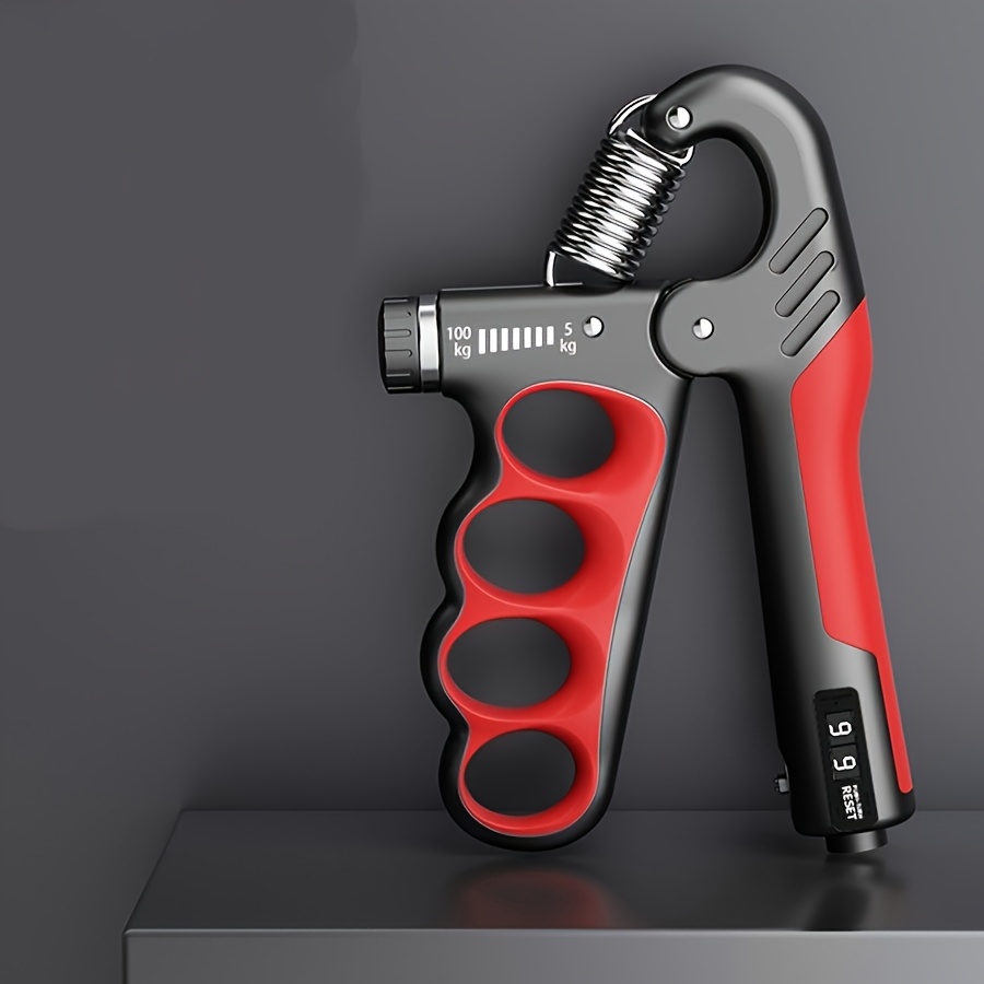 1pc Adjustable Mechanical Grip Strengthener Hand Power Chain Gripper