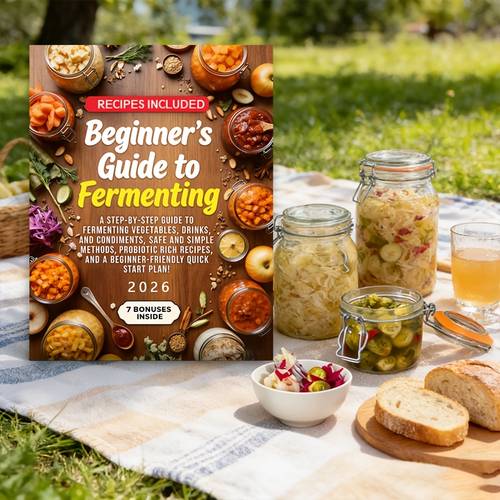 beginners guide to fermenting recipes for fermented vegetables fermented drinks condiments probiotic foods fermentation step by step fermentation guide and plan
