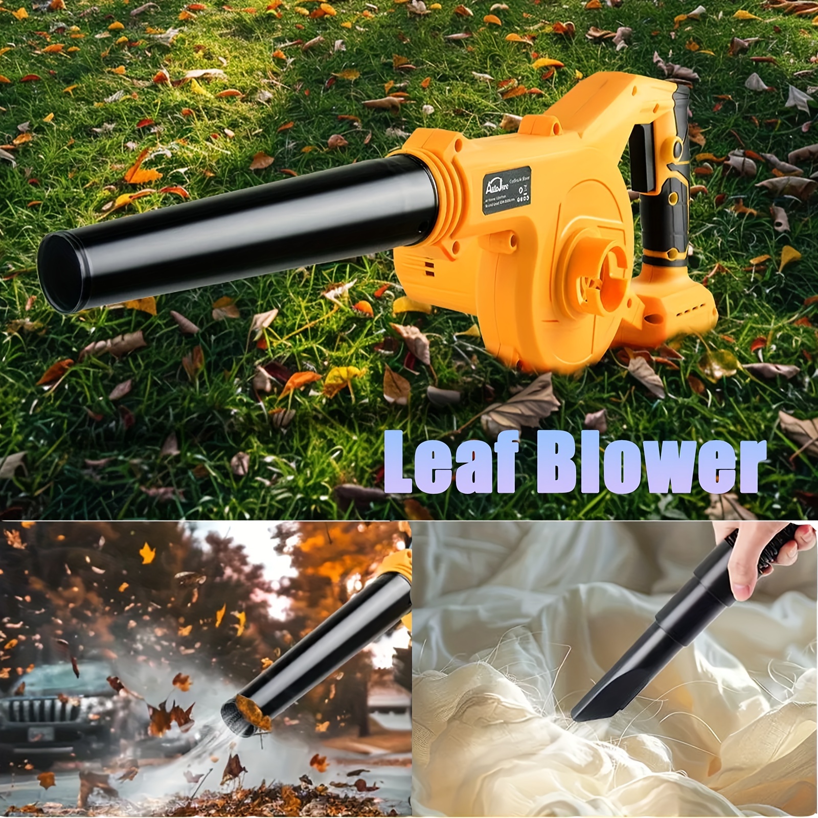 

Cordless Leaf Blower For Dewalt 180mph Handheld Electric Leaf Blowers, 20v , Electric Air Blower For Cleaning Patio, Yard,