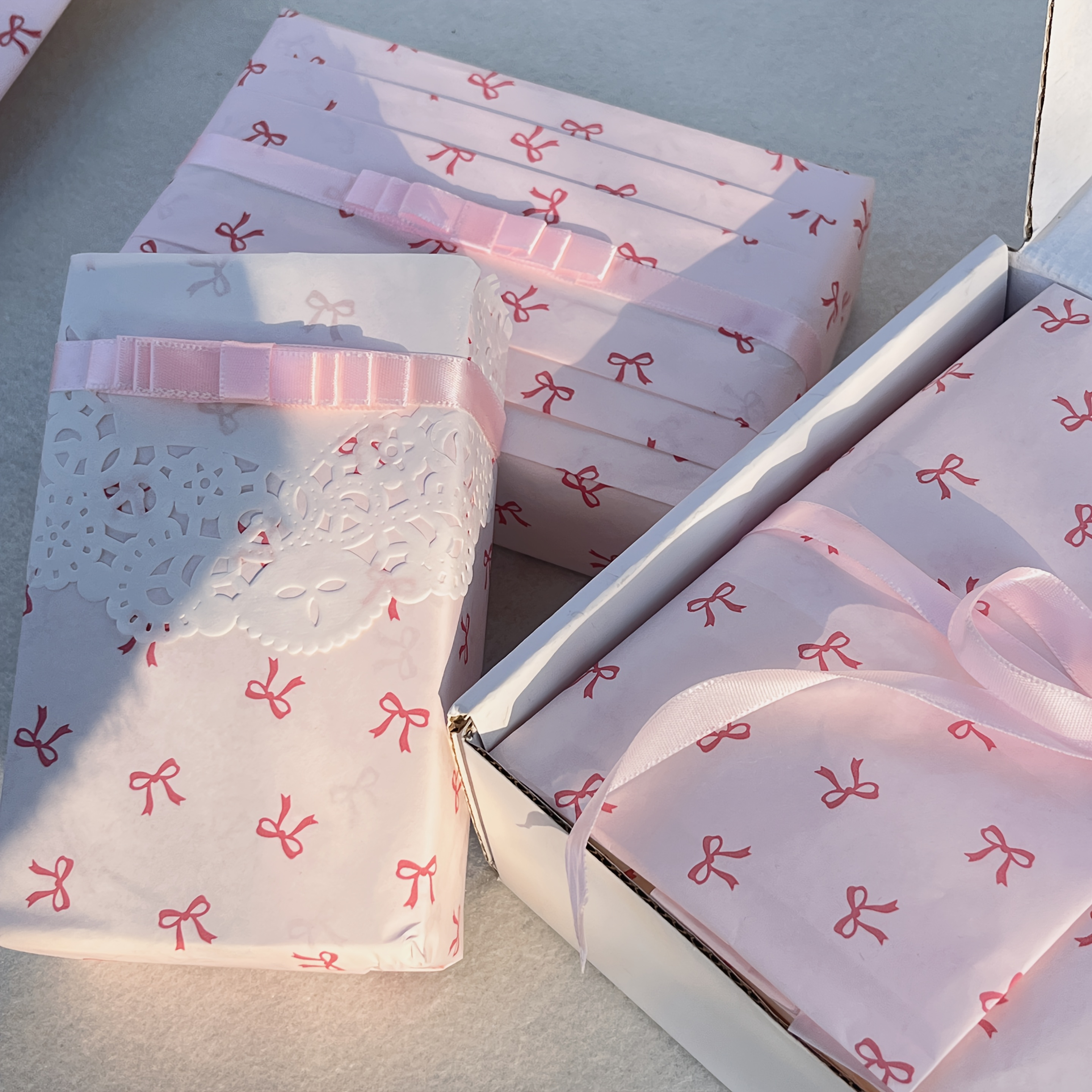 

10pcs - Wrapping , Aesthetic For Packaging And Card Making