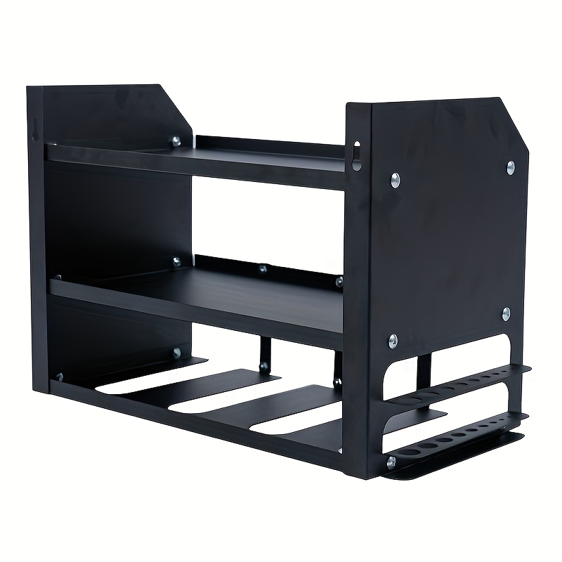 TEMU Organisateur d'outils électriques pour rangement d'outils, support de perceuse mural, porte-outils et étagère de rangement pour organisation de