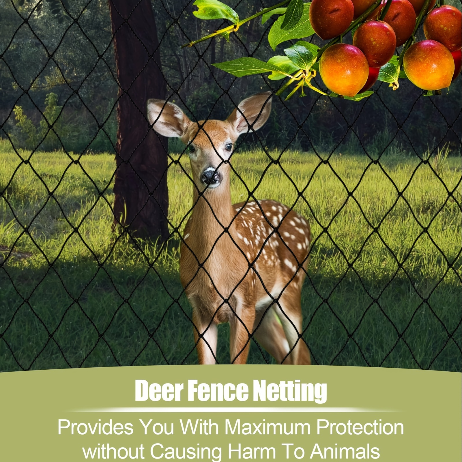 Filet à Oiseaux – Filet De Jardin De 15,2 X 30,5 M Avec Maille Carrée